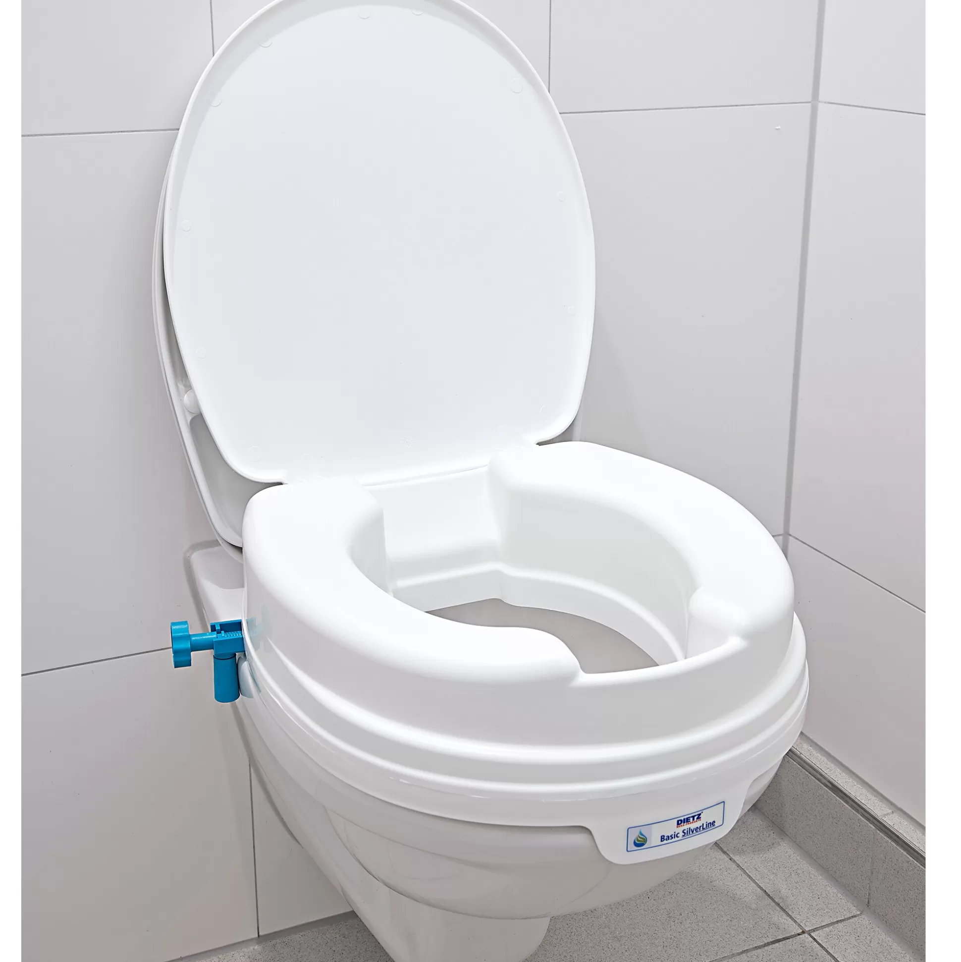Surélévateur de toilettes ergonomique DIETZ - Solution confort pour salle de bain adaptée 

(Version alternative plus descriptive : 
