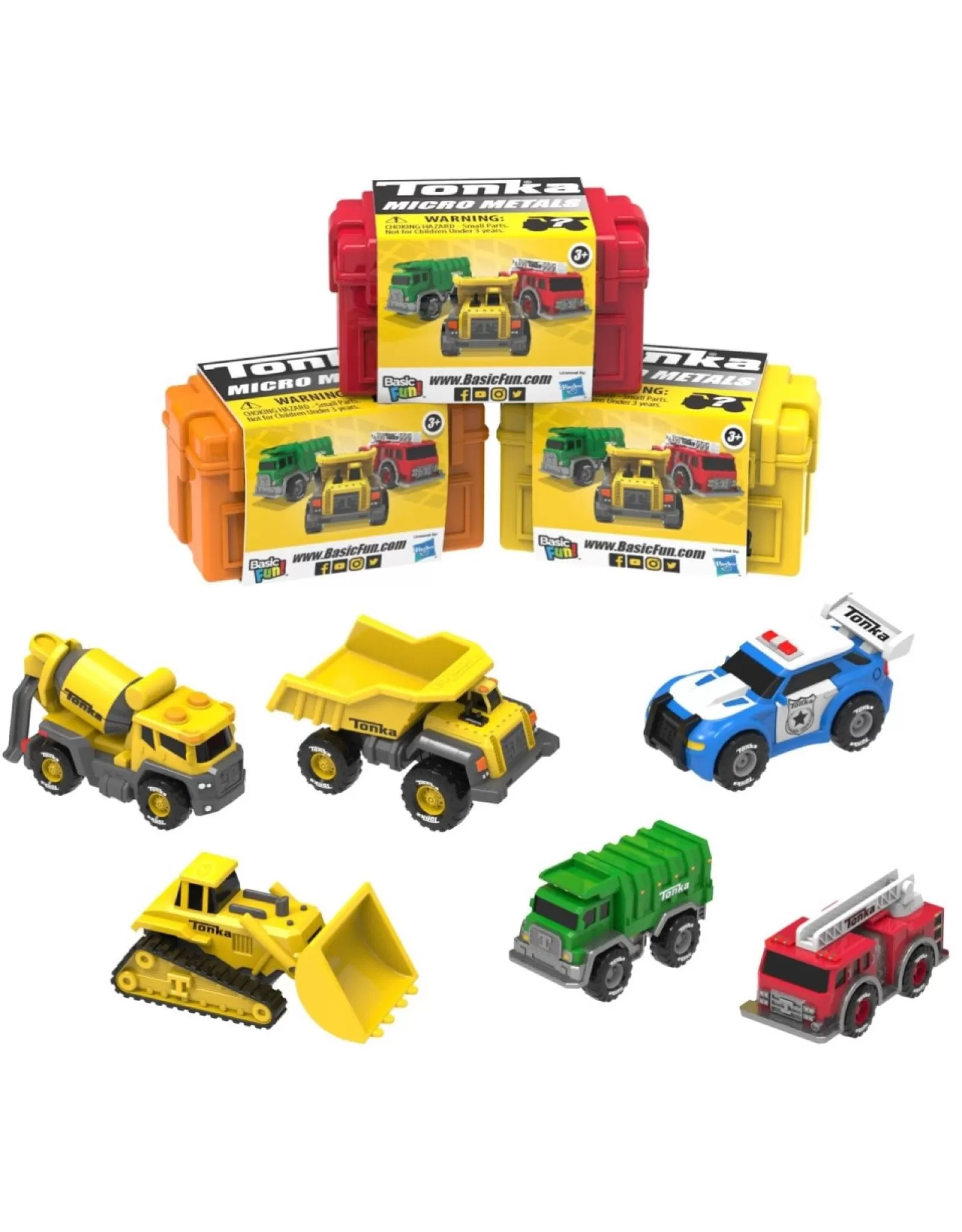 Tonka Miniatures Métalliques - Jouets Robustes SCH pour Enfants (Collection Exclusives)