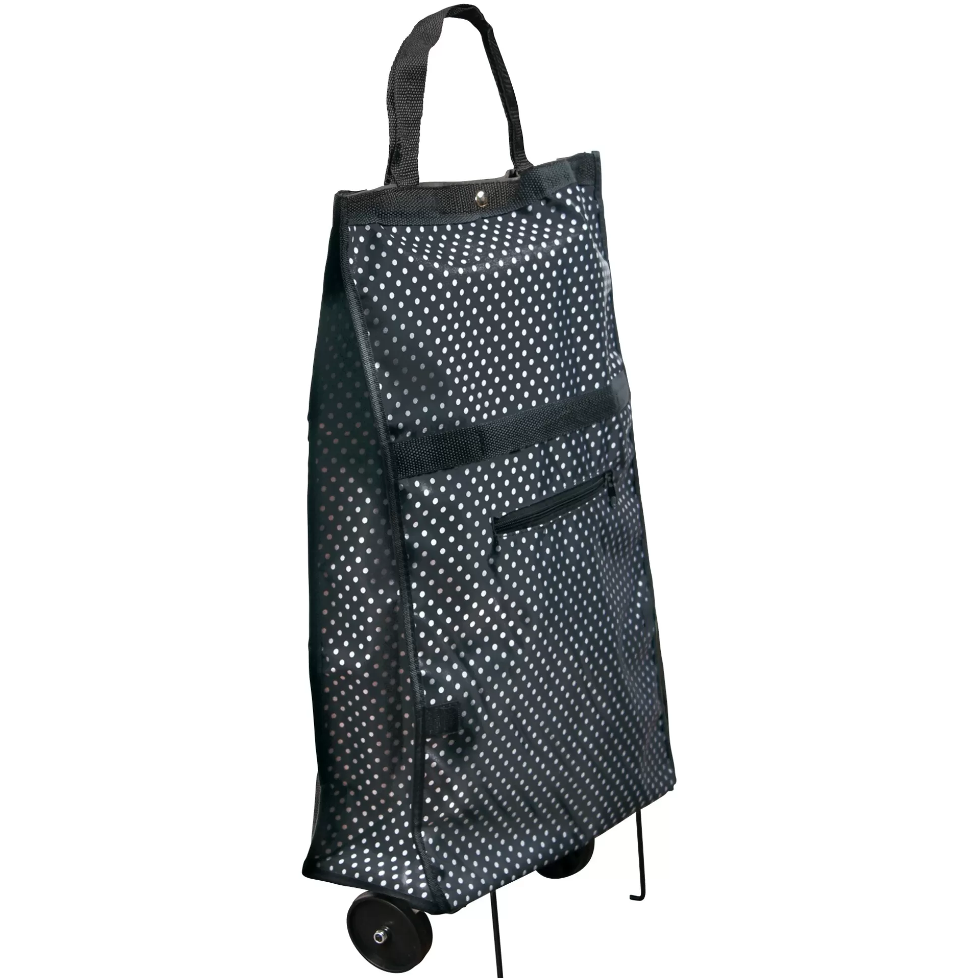 Chariot de Courses Renforcé pour Supermarché - Caddie Robust avec Poignée Ergonomique