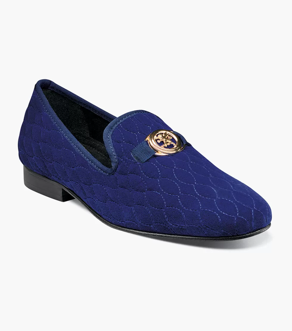 Chaussures Stacy Adams Bleu Nuit - Modèle Élégant en Exclusivité Web