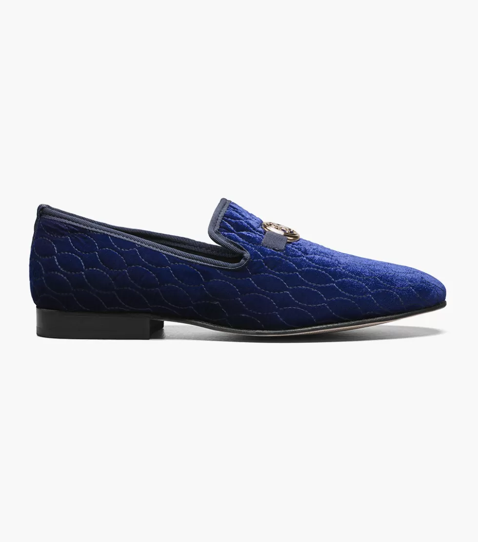 Chaussures Stacy Adams Bleu Nuit - Modèle Élégant en Exclusivité Web