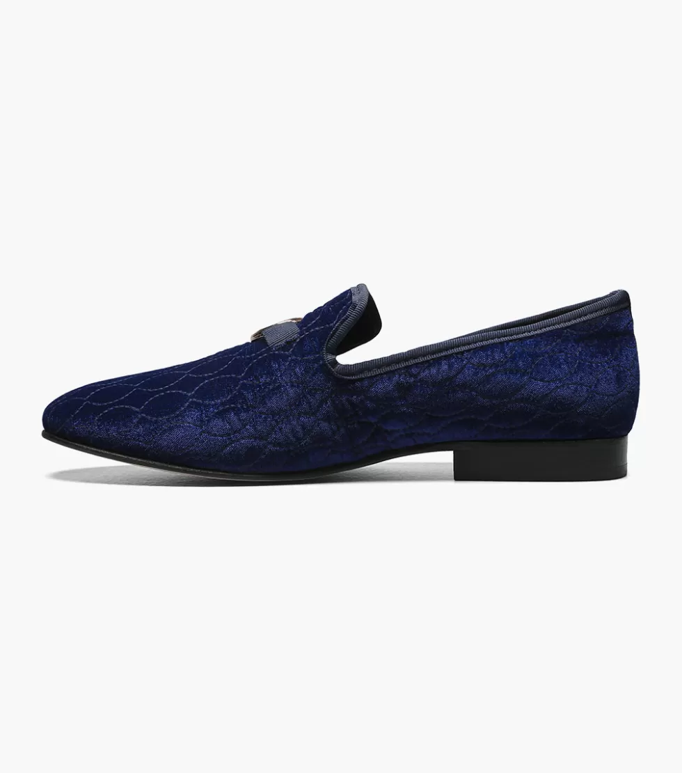 Chaussures Stacy Adams Bleu Nuit - Modèle Élégant en Exclusivité Web