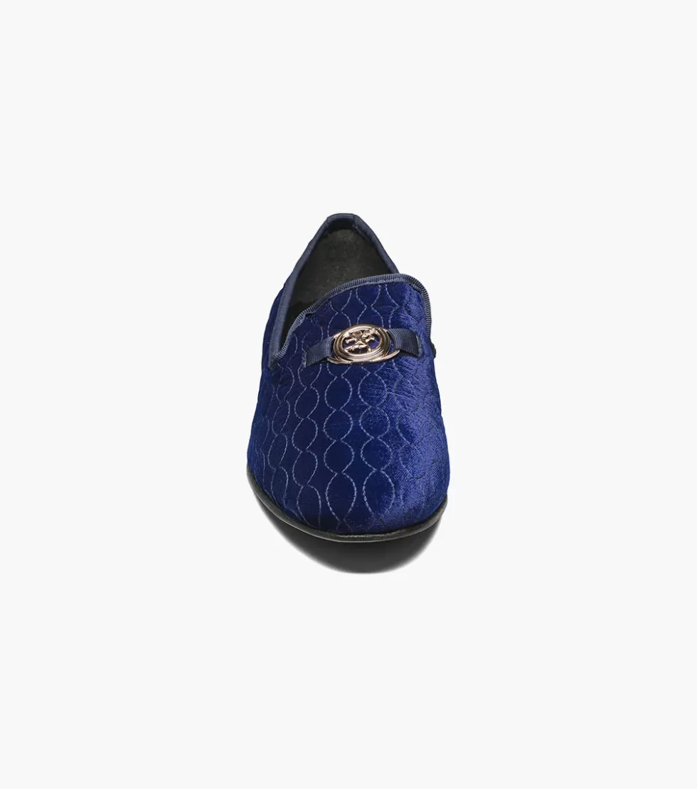 Chaussures Stacy Adams Bleu Nuit - Modèle Élégant en Exclusivité Web
