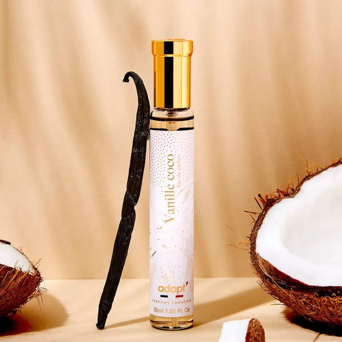 Éclat Vanille-Coco Solaire : L'Essence Énergisante pour une Peau Radieuse