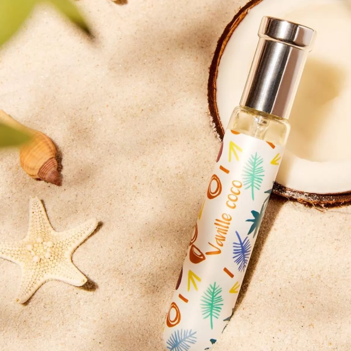 Brume Solaire Parfum Vanille & Noix de Coco - Soin Nourrissant pour Peaux Sensibles (Édition Été)