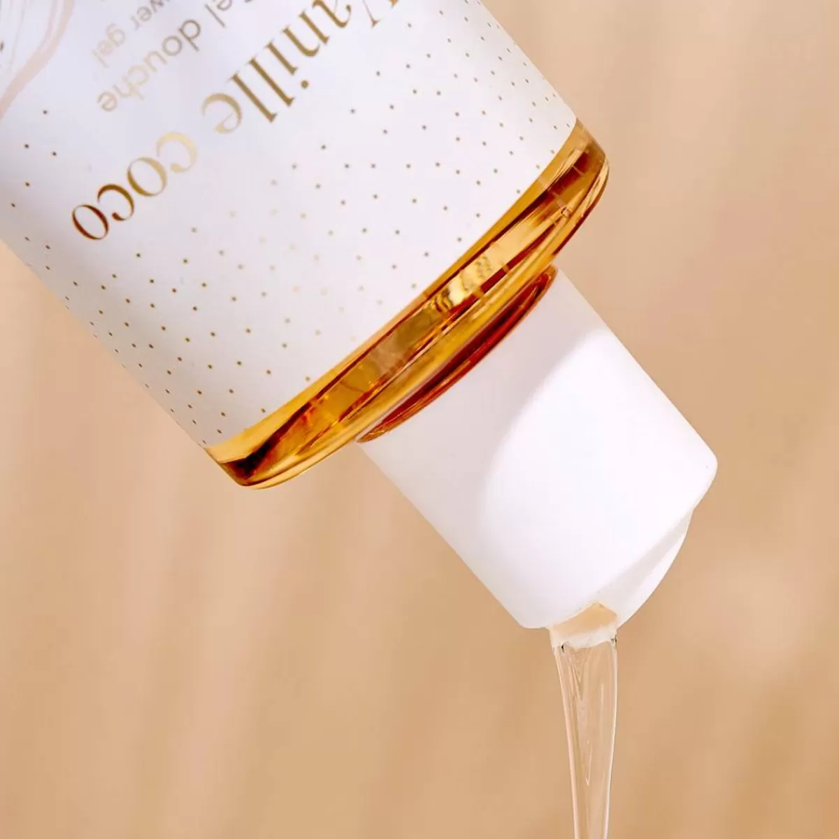 Gel Douche Enveloppant Parfum Coco-Vanille - Douceur Tropicale au Nuage Crémeux