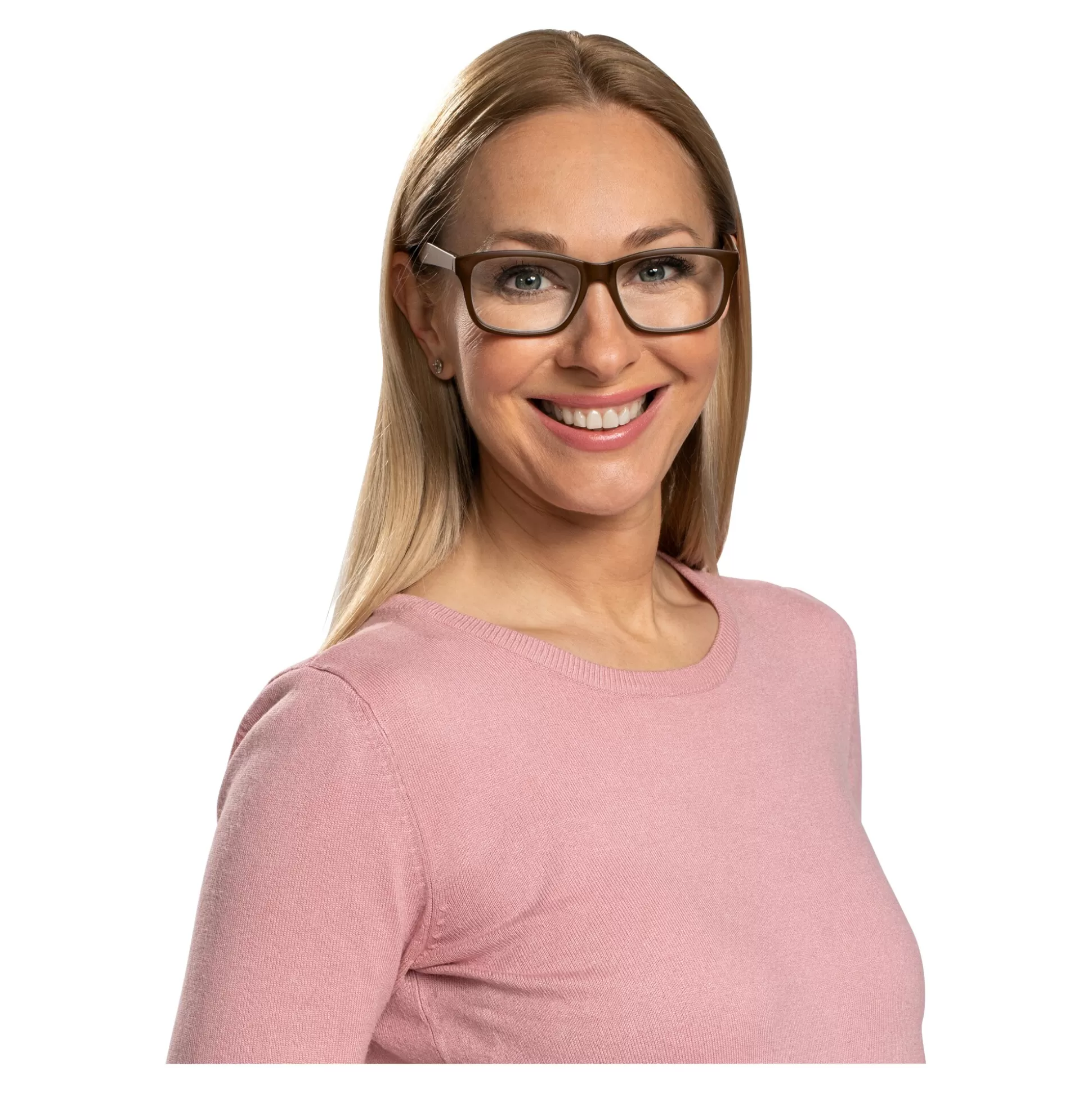 Lunettes à Foyer Variable Wellys - Confort Visuel Personnalisé en Teinte Brun Chaleureux
