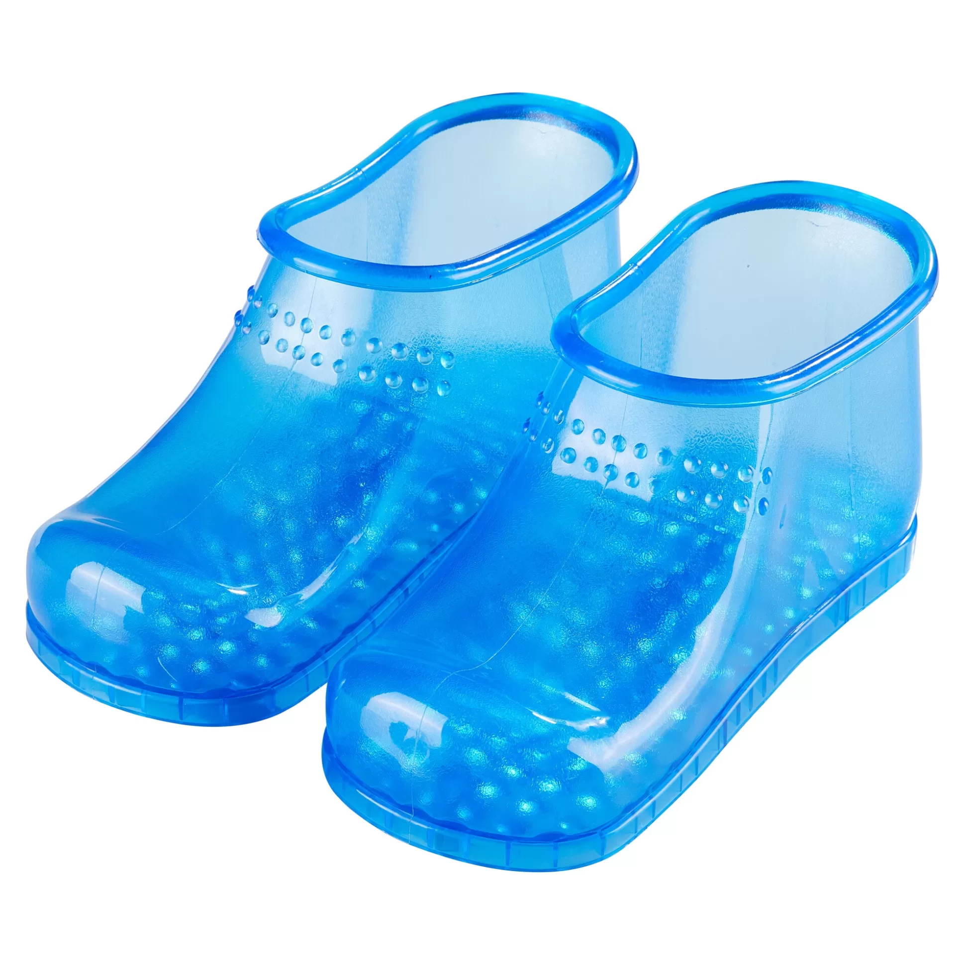 Chaussons de détente lavables en bleu ciel pour pédicure à domicile