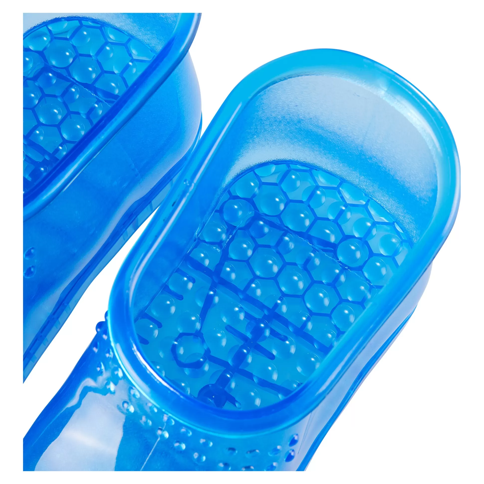 Chaussons de détente lavables en bleu ciel pour pédicure à domicile