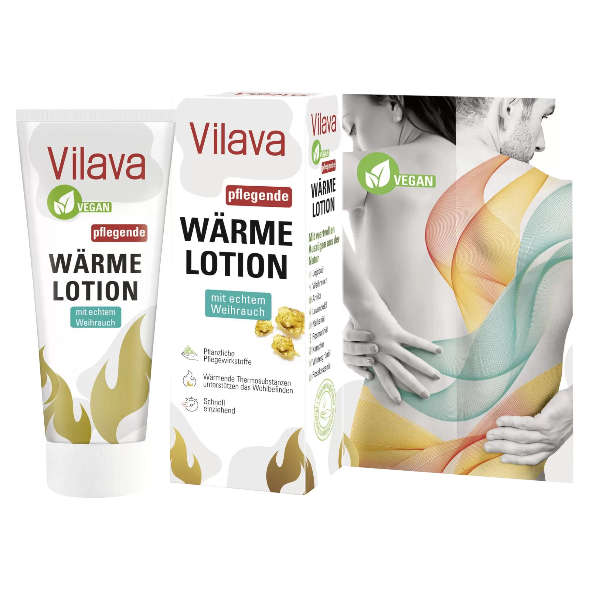 Lotion Réconfortante Vilava - Action Chaleur Profonde, Format 100ml