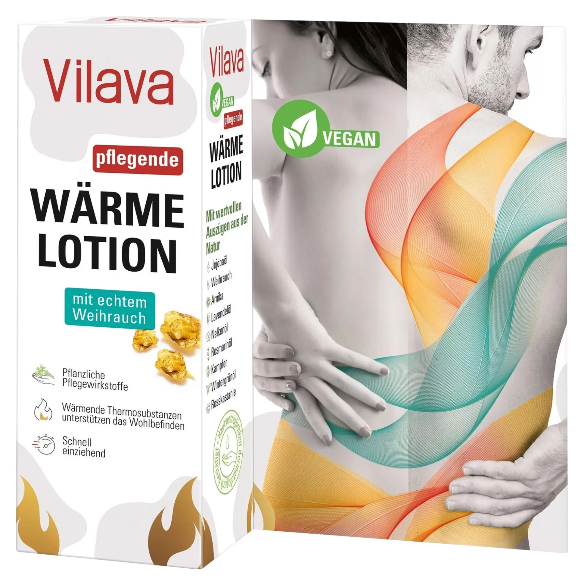 Lotion Réconfortante Vilava - Action Chaleur Profonde, Format 100ml