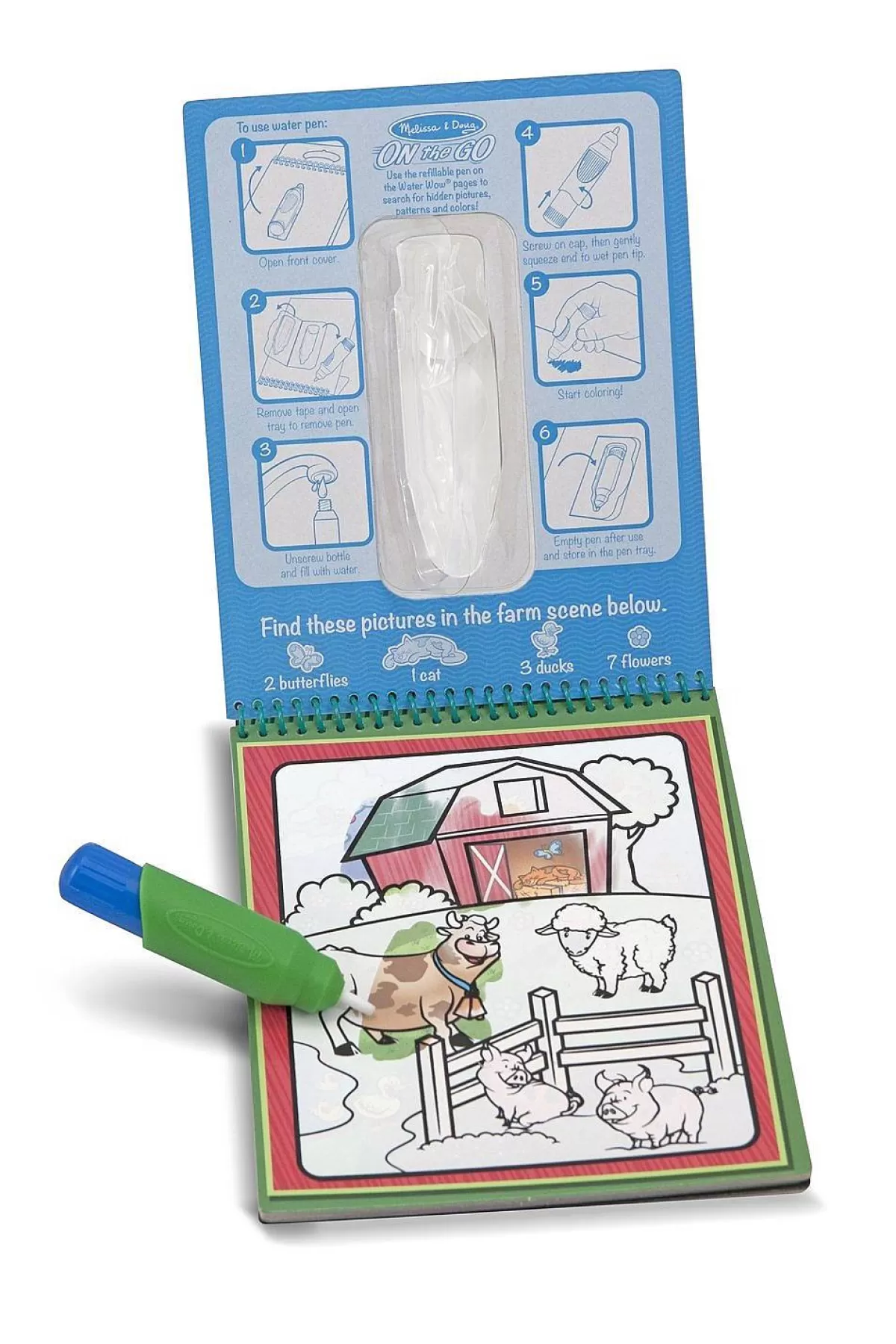 Découvrez le Kit de Jeau Réutilisable Melissa & Doug - Aventure Aquatique Animale (Promotion Exclusive)