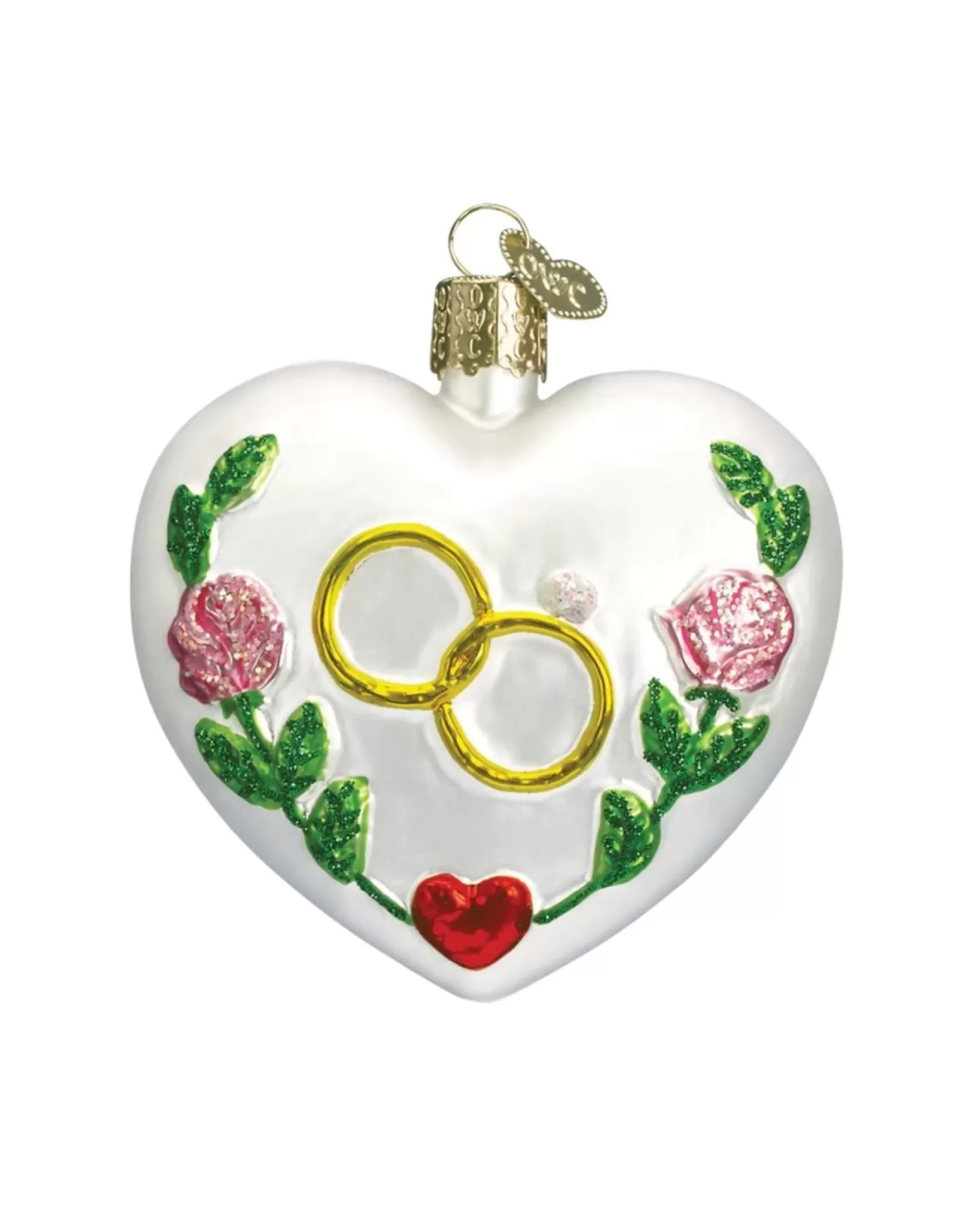 Cœur de l'Amour Éternel - Décoration de Mariage Élégante Noël Traditionnel (Fête des Amoureux)