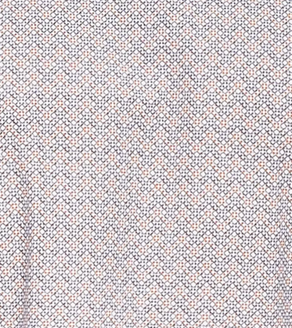 Chemise élégante Stacy Adams - Modèle Winslow en coton stretch, nuance taupe doré pour tenue sophistiquée