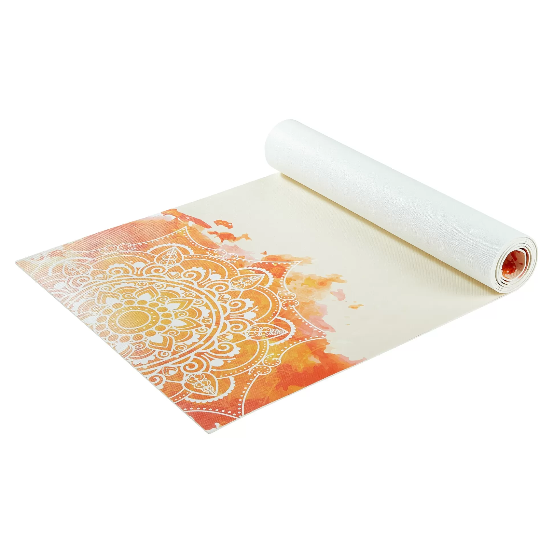 DMH Tapis de Yoga Écologique - Motif Mandala Inspiré du Bouddha | Confort Optimal & Surface Antidérapante