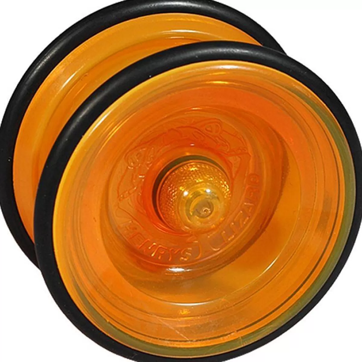 Promo Éclair : Yo-Yo Lézard Orange Henrys avec 10 Lanières Incluses - Dernière chance !