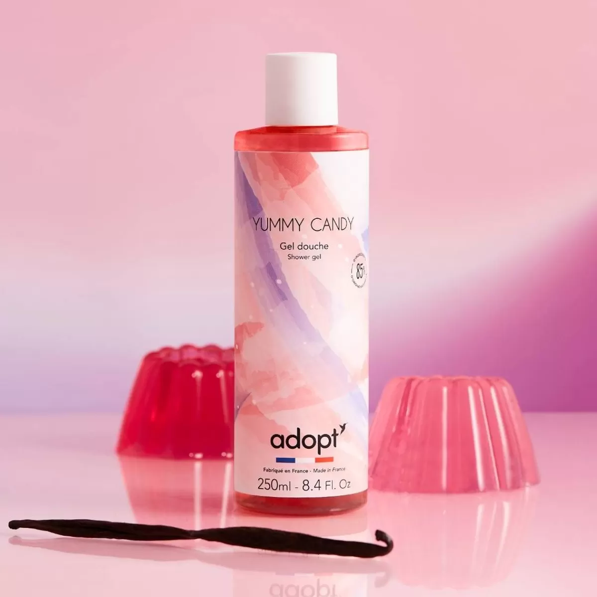 Adoptez la Douceur Fruitée de Yummy Candy - Nettoyant Visage Gourmand & Rafraîchissant 

(Alternative option) 
Craquez pour le Ritual Purifiant Yummy Candy : Un Nettoyant Peau à la Fraîcheur Irrésistible 

(Second alternative) 
Yummy Candy Cosmetics : Nettoyant Sensoriel Infusé de Délices Végétaux pour une Peau Éclatante