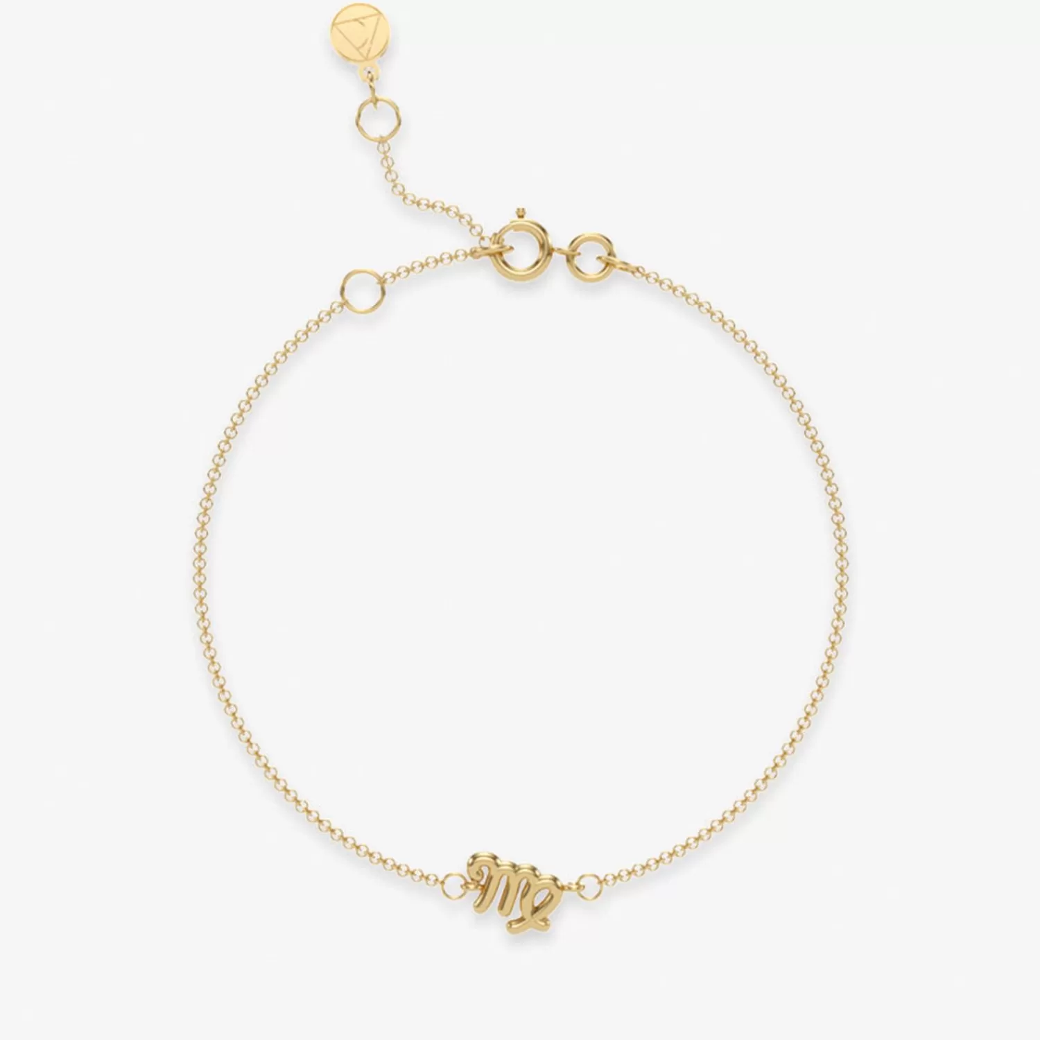 Bracelet Astrologique Alkemistry Zodiac – Chaîne en Or 18 Carats Personnalisée selon les Signes du Zodiaque | Promotion Exceptionnelle
